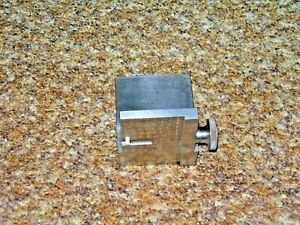 Rule Holder made by Machinist for holding rule at right angle on surface plate.