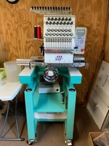 used commercial embroidery machines and all supplies