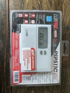 LuxPro PSP511C programmable thermostat