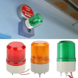 1 Set 1081 Strobe Rotating Alarm Emergency Warning Light LED Flash Beacon Lamps