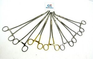 Lot of 7 Surgical Z Clamp CooperSurgical, ZSI, Hysterectomy Forceps - Used