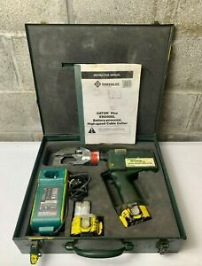 Greenlee ESG50GL Gator Hydraulic High Speed Battery Cable Cutter Works Good