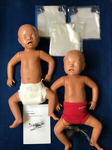 FREE SHIP- Armstrong Chris Baby CPR Training Manikins With Manual And Lung Bags