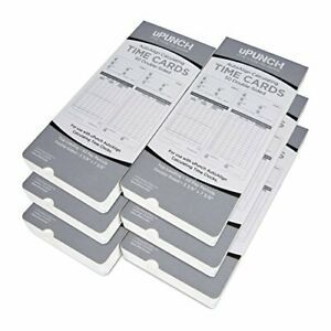 300 Time Cards for HN4000 AutoAlign Calculating Time Clocks