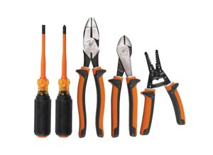 1000V Insulated Electrical Tool Kit Set Pliers Screwdrivers Wire Stripper 5 Pcs