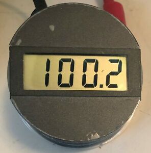 Modutec: 4-20 MADC 2-1/2” Round Digital Meter with Square Root Conditioning