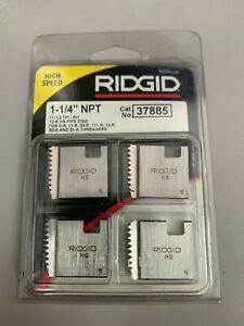 Ridgid 37885 Manual Pipe Threader Die, High Speed, Right Hand, 1 1/4-Inch