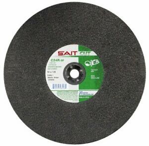 United Abrasives- SAIT 23451 Type 1 14 by 1/8 by 1 C24R Portable Saw Cutting ...