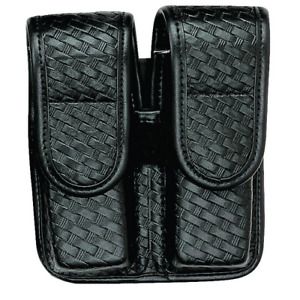 Bianchi 7902 Accumold Double Magazine Pouch Buckle / Snap Finish: Hidden Finish:
