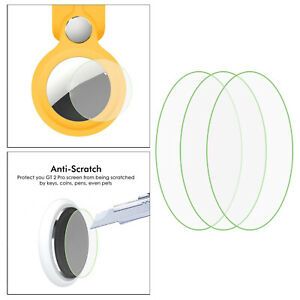 Premium Soft Hydrogel Protective Film For Airtag Finder Anti Scratch 3pcs