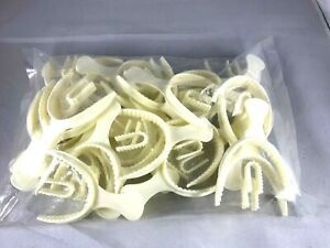 60 PC Full Arch Bite Registration Trays Dental Impression Disposable(Large Full)