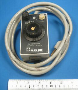 GLAS-COL  PL-312  MINITROL  TEMPERATURE  CONTROLLER  FREE  SHIPPING        H
