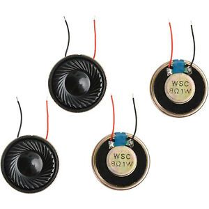 Magnetic Ultra-Thin Round Small Speaker Shell 8 Ohm 1W High Power Speaker Radar