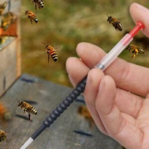 2Pcs Beekeepers Grafting Retractable Beekeeping Tool for Rearing larvae needl jy