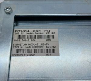 Indramat System 200 BTV04.2GN-FW &#034;TESTED GOOD&#034; BTV04.2GNFW