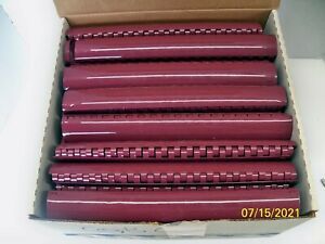 Plastic Binding Comb Spines 1-1/4-inch (32mm) 19 Ring [pk of 126] -Berry