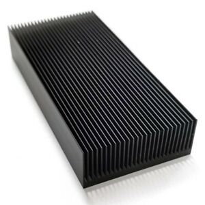 Silver Aluminium Radiating Cooling Heatsink for LED Electrical Radiator Chip