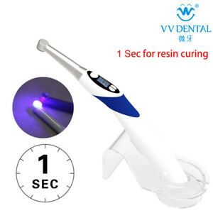 Fast 1s/5s Wireless Dental Curing Light Lamp i LED Curing 1800-2500mw USB Charge