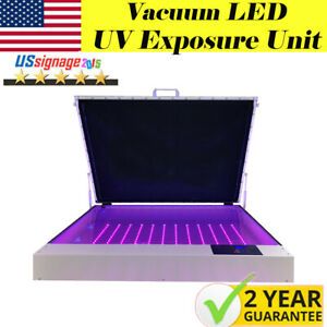 US Stock Tabletop Precise 24.8&#034; x 32.6&#034; 120W Vacuum LED UV Exposure Unit