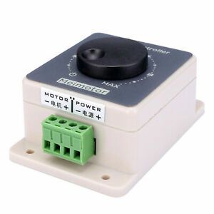 20A DC Motor Adjustable Speed Controller Regulator Switch Knob Cover
