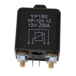 Car Truck Motor Automotive Relay 12V 200A/100A Continuous Type Automoti