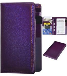 Server Books for Waitress - Glitter Leather Waiter Book Server Wallet