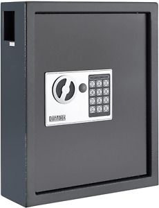 Durabox 40 Keys Steel Safe Cabinet with Digital Lock - Electronic Key Safe with