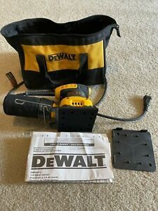DEWALT DWE6411K 1/4 Sheet Palm hand Grip Sander -  EXCELLENT