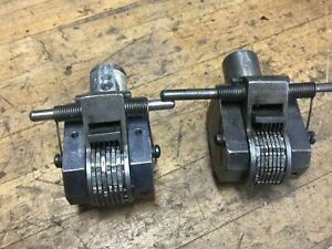 PAIR OF GEO AUTOMATIC STAMPS 1/16 &amp; 3/32 &#034; W/ 1 &#034; SHANK