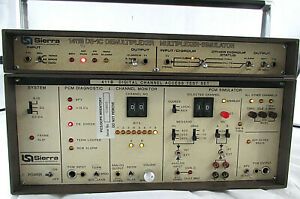 Sierra 411B Digital Channel Access Test Set w/1411B Demultiplexer~ For PARTS
