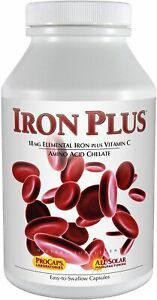 Andrew Lessman Iron Plus 90 Capsules – 18mg Iron, 100% 90 Count (Pack of 1)