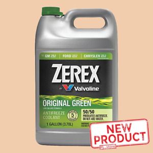 1 Gal Antifreeze Coolant Engine Genuine Liquid Low Silicate Ready Use Green NEW