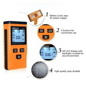 High Accuracy Radiation Detector Counter Meter Dosimeter with Large LCD Screen