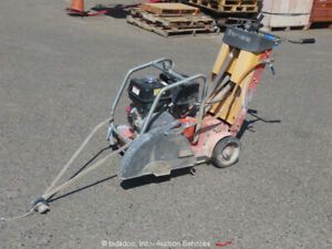 2015 Husqvarna FS513 Self-Propelled 18&#034; Concrete Saw Honda GX390 bidadoo -Repair