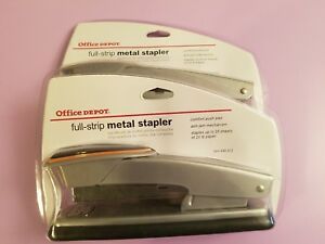 2 X Office Depot Brand Premium Full-Strip Stapler 648-612