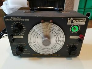 Vintage Pyramid RC-1 Capacitor Bridge/Leakage Tester. Good Condition. Tested.