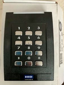 HID MultiCLASS SE RPK40 Key Pad Card Reader SEOS/PROX - NEW IN BOX! 