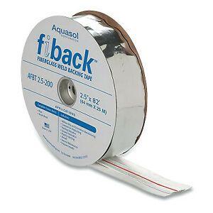 WELD BACKUP TAPE 2.5X41&#039; AFBT25  - 1 Each
