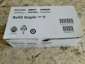 BOX OF 3 GENUINE RICOH SAVIN LANIER STAPLE REFILL TYPE V - EDP 416711