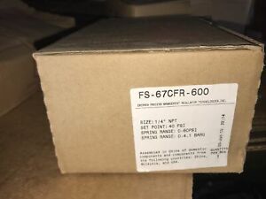 NEW FISHER FS-67CFR-600  67CF-1663-38656 Regulator