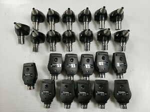 *LOT OF 24*Welch Allyn Standard Ophthalmoscope Head Ref 11710&amp;25020A ALL TESTED