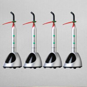 1-4* Dental Wireless LED Curing Light Lamp 2000mw/cm2 D8 Cordless Orthodontics