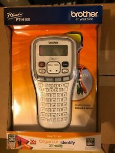 Brothers P Touch Handheld Label Maker PT-H100 New Unopened