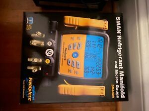 Fieldpiece SM480V 4-port SMAN Refrigerant Manifold With Micron Gauge