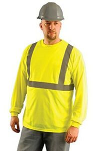 (Class 2 / Long Sleeve, Small, Yellow (High Visibility)) - OccuNomix