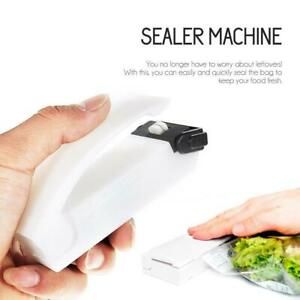 Portable Mini Home Heat Bag Sealer Sealing Machine US Bag Packag Food F4M5
