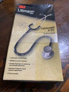 3M Littmann Lightweight II SE Stethoscope Gray 28” Made In USA Nice Condition