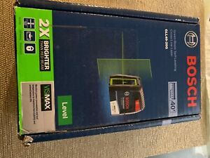 Bosch GLL40-20G Green Beam Self-Leveling Cross-Line Laser