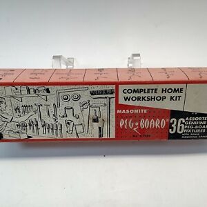 Complete Home Workshop Kit Masonite Peg Board