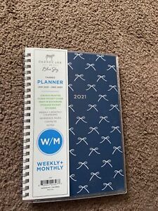 Blue Sky 2021 Planner Weekly Monthly Bows Jan-Dec 2021 5X8&#034; Tabbed Stickers